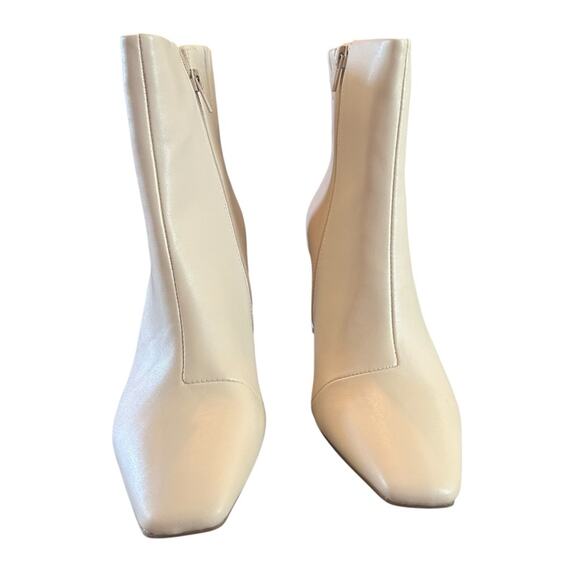 Alfani Terrie Square Toe Slender Heel Dress Booties in Bone NEW Size 9.5 - Picture 3 of 10